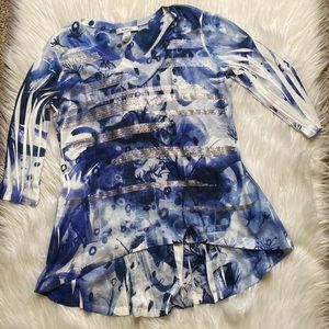 Style & Co. Petite Large 3/4 Sleeved